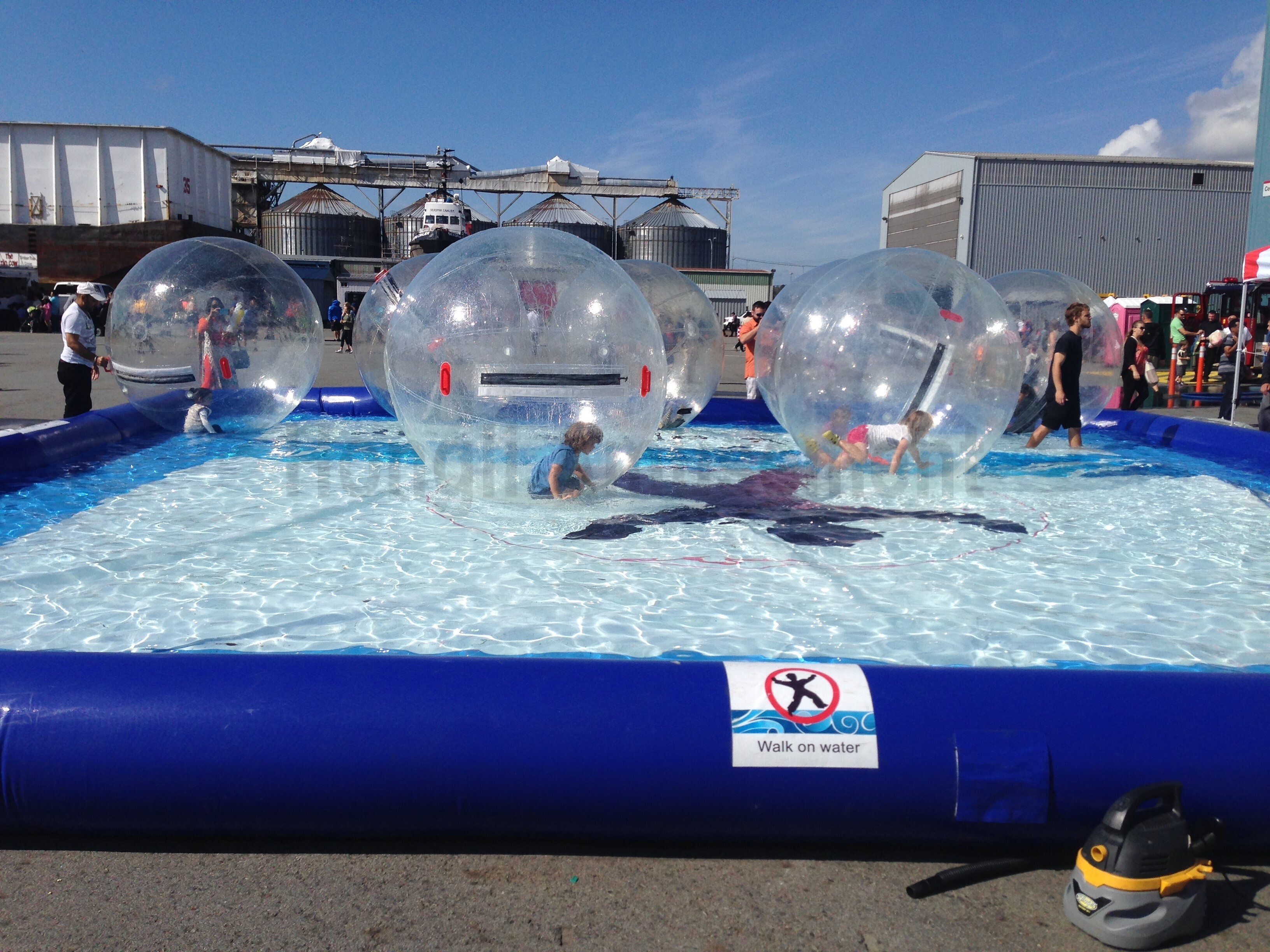 inflatable water ball