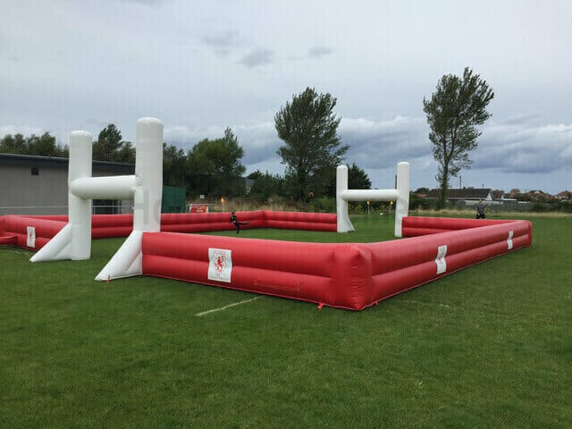 Inflatable football arena