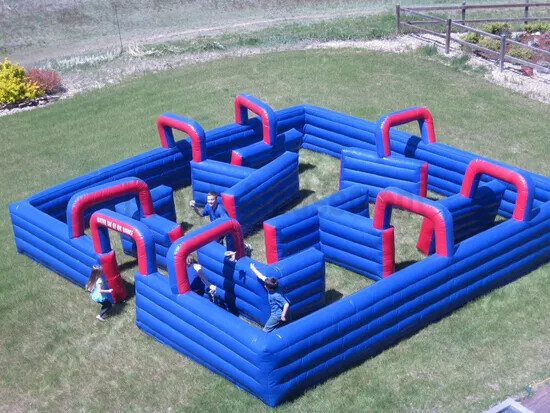 Inflatable kids fun arena