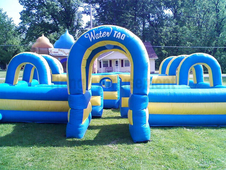 Inflatable kids fun maze arena