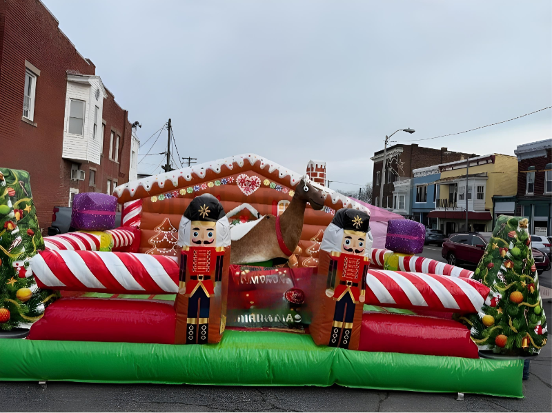Inflatable Mechanical Bull Riding Game 