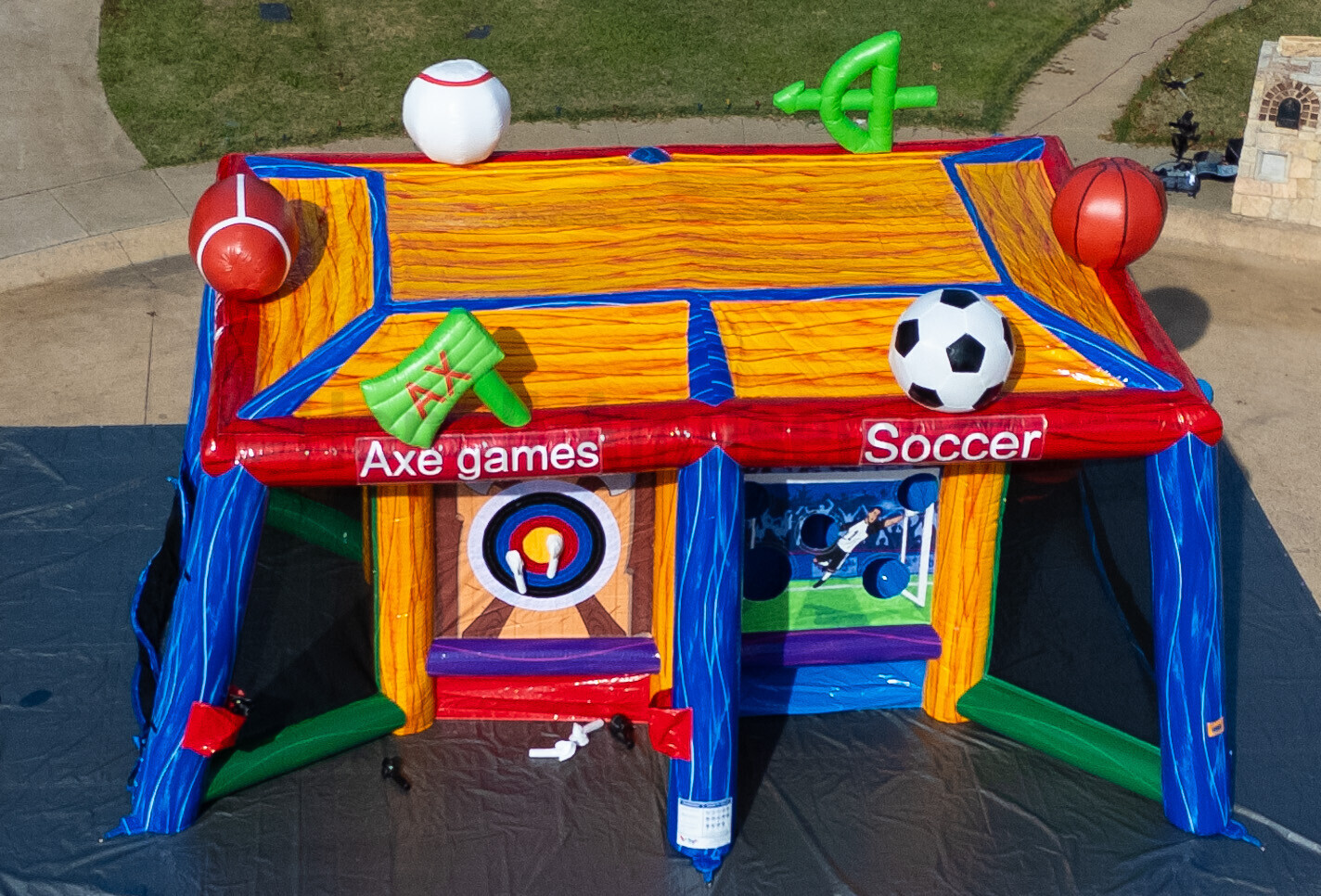 Inflatable 5 in 1 Games