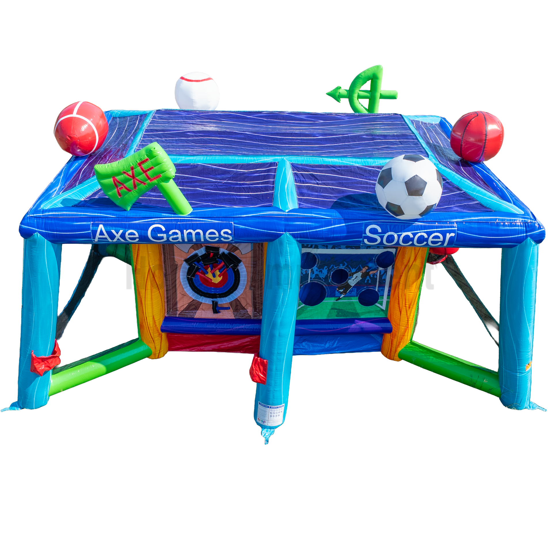 Inflatable 5 in 1 Games