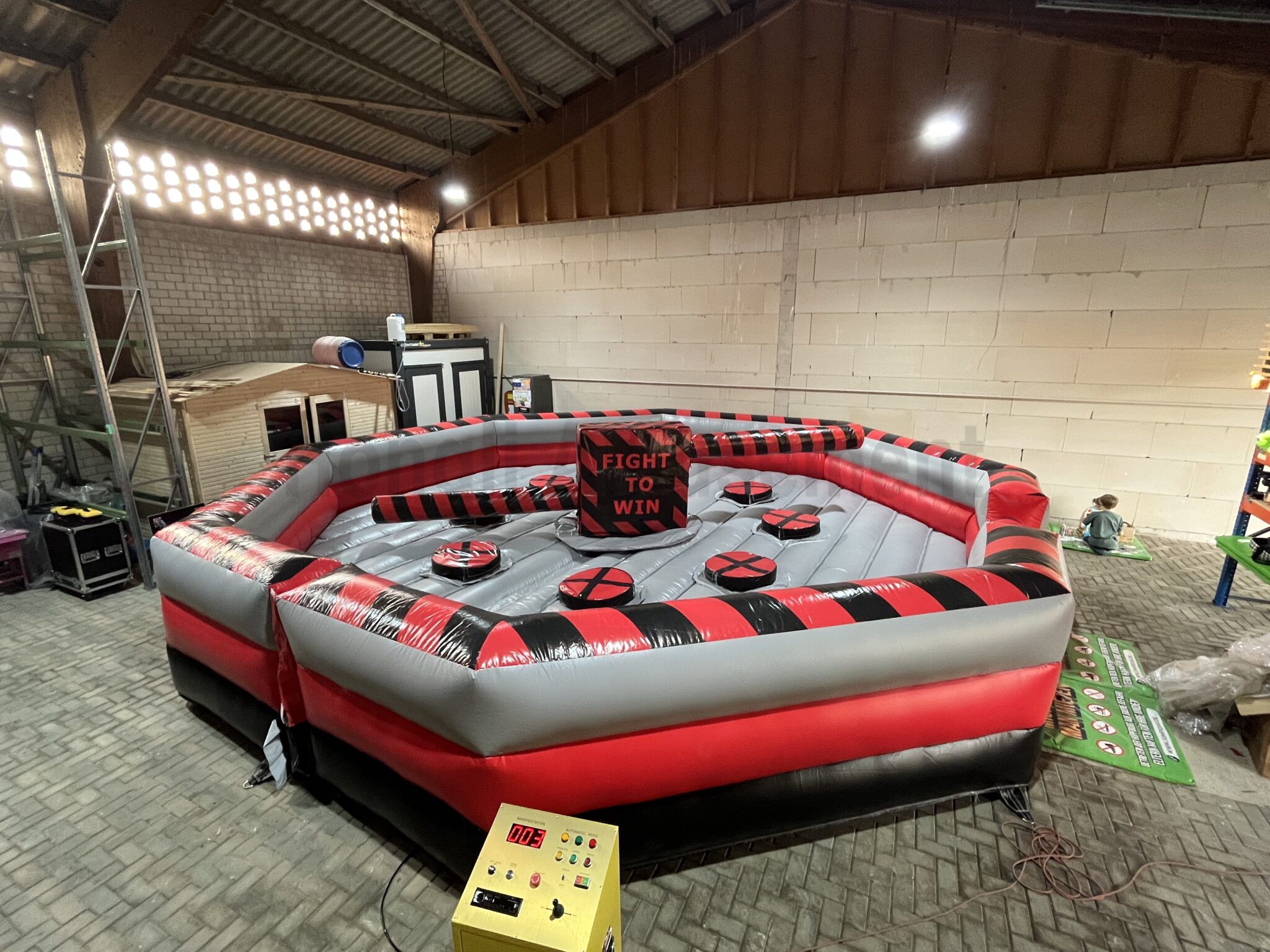Inflatable Mechanical Bull Riding Game 