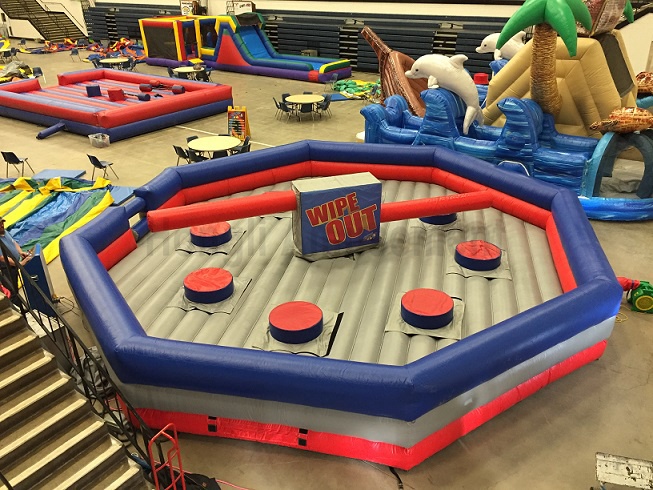 Inflatable Mechanical Bull Riding Game 