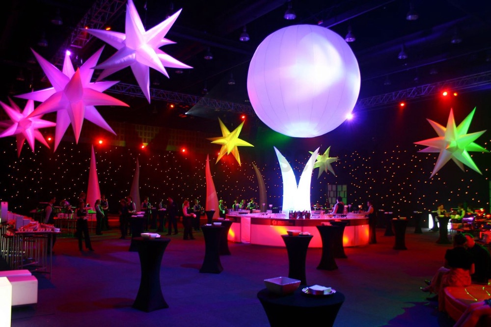 inflatable LED light advertising