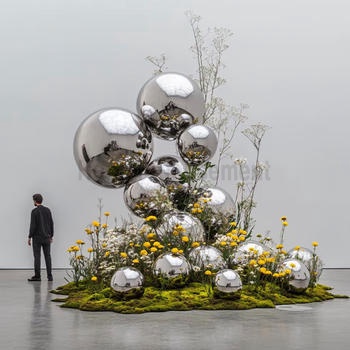 Shiny Inflatable Balls Girl Party Wedding Event Decor Iridescent Bubble Balloons Inflatable Mirror Ball