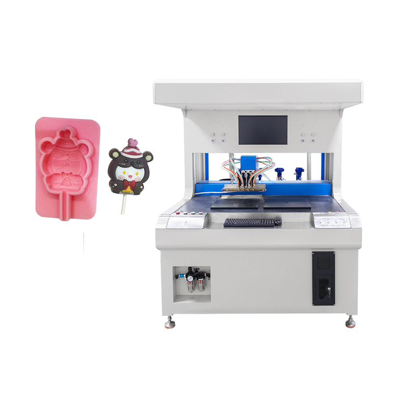 Fully automatic visual food decoration machine