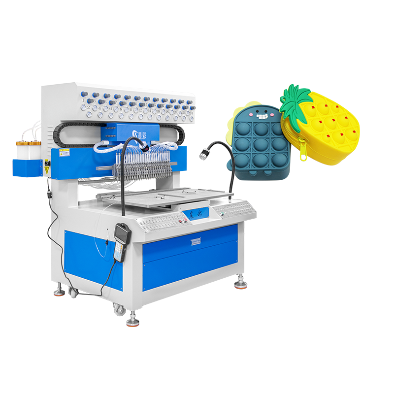 24 Color 3D Custom PVC Rubber Patch Automatic Colorant Dispenser Machine