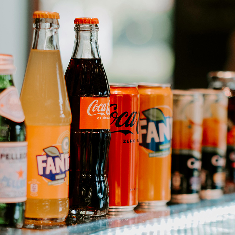 Carbonated drink filling line