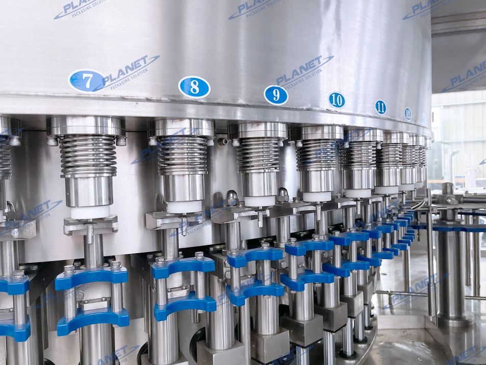 Fixed liquid level filling system