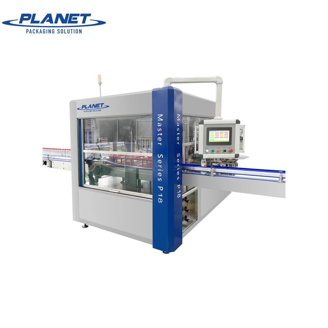 Hot melt glue opp labeling machine