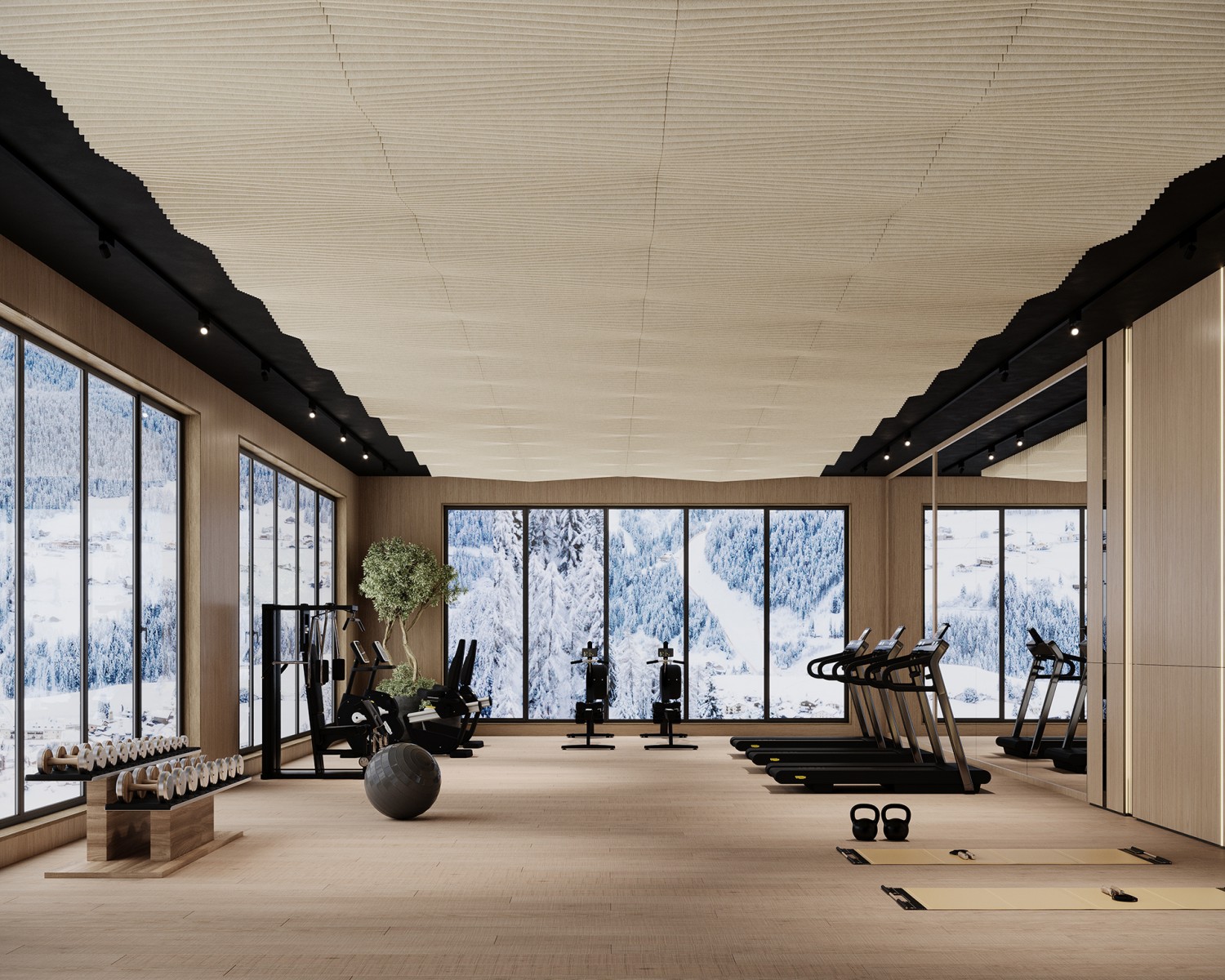 ¿Cómo reducir la reflexión del ruido y el eco en el estadio deportivo?