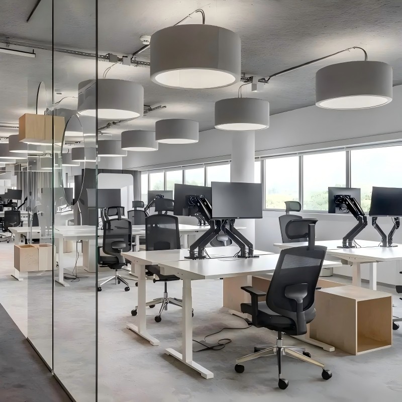 Pantalla de Lámpara de Fieltro