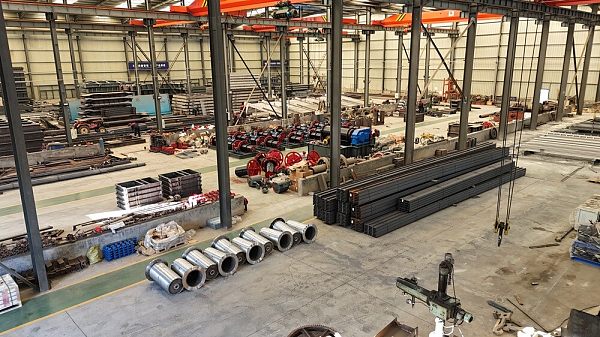 winch hoist machining shop