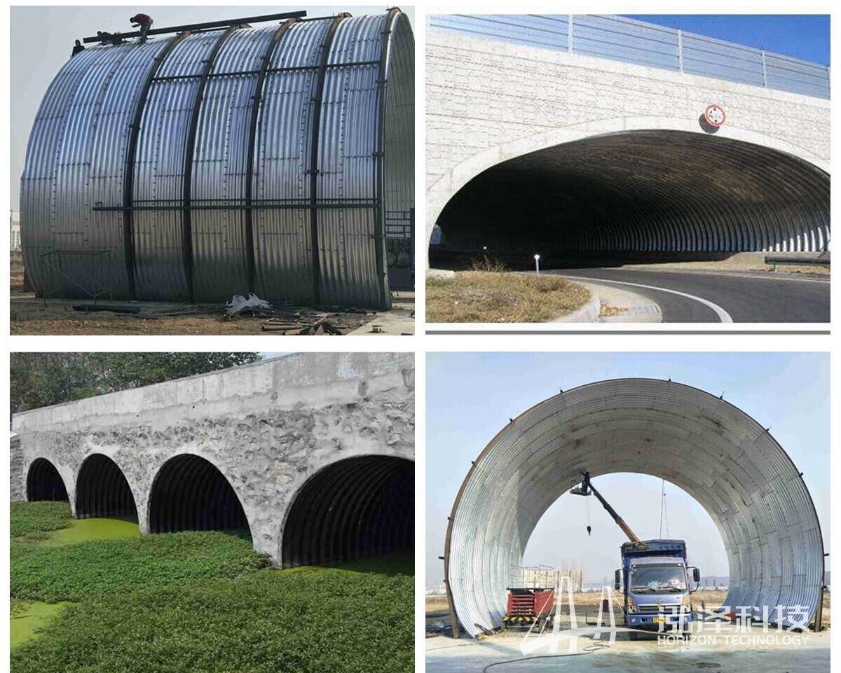 Tunnel Reinforcement Corrugated Plate