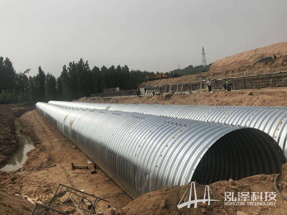 Steel Corrugated Pipe Culvert
