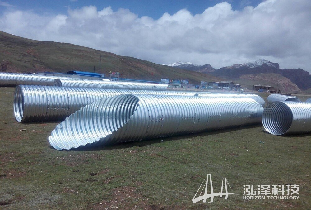 Galvanized Corrugated Steel Culvert Pipe