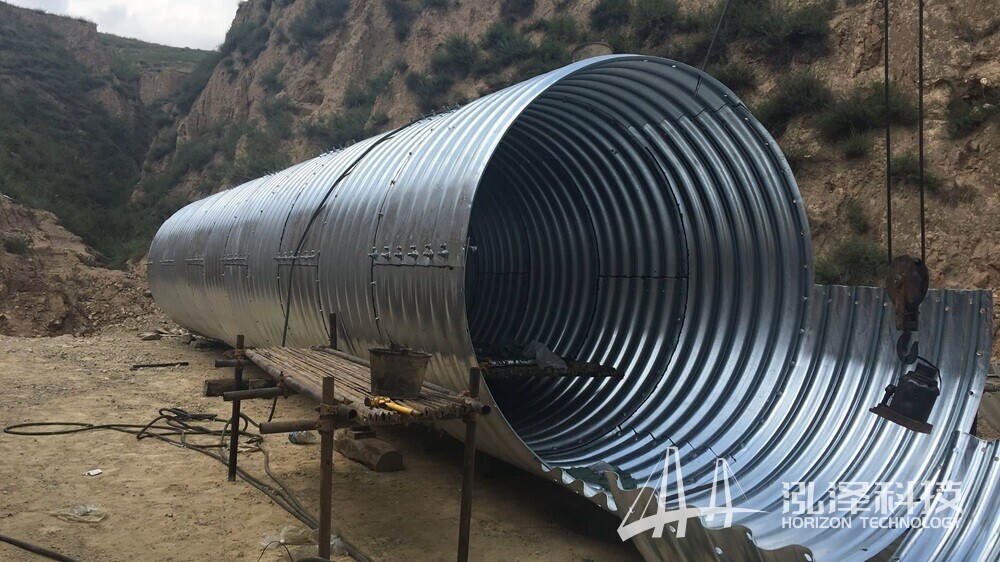 Galvanized Corrugated Steel Culvert Pipe