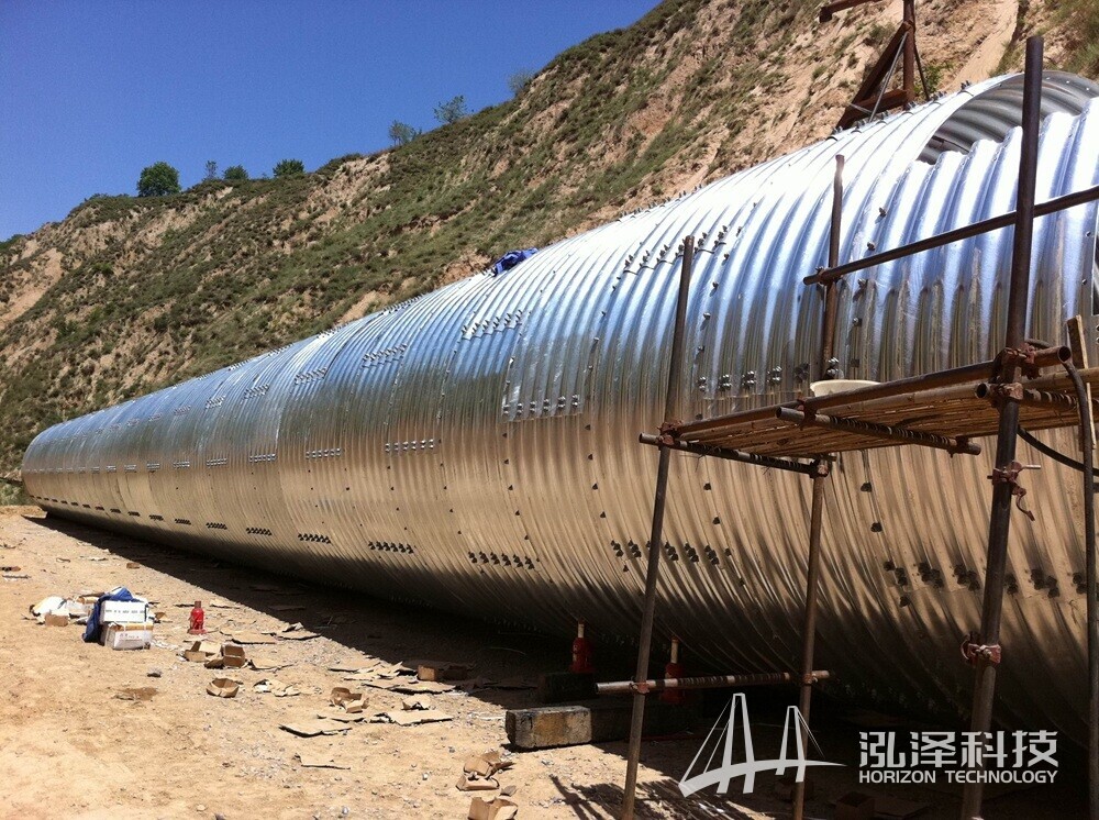 Galvanized Corrugated Steel Culvert Pipe