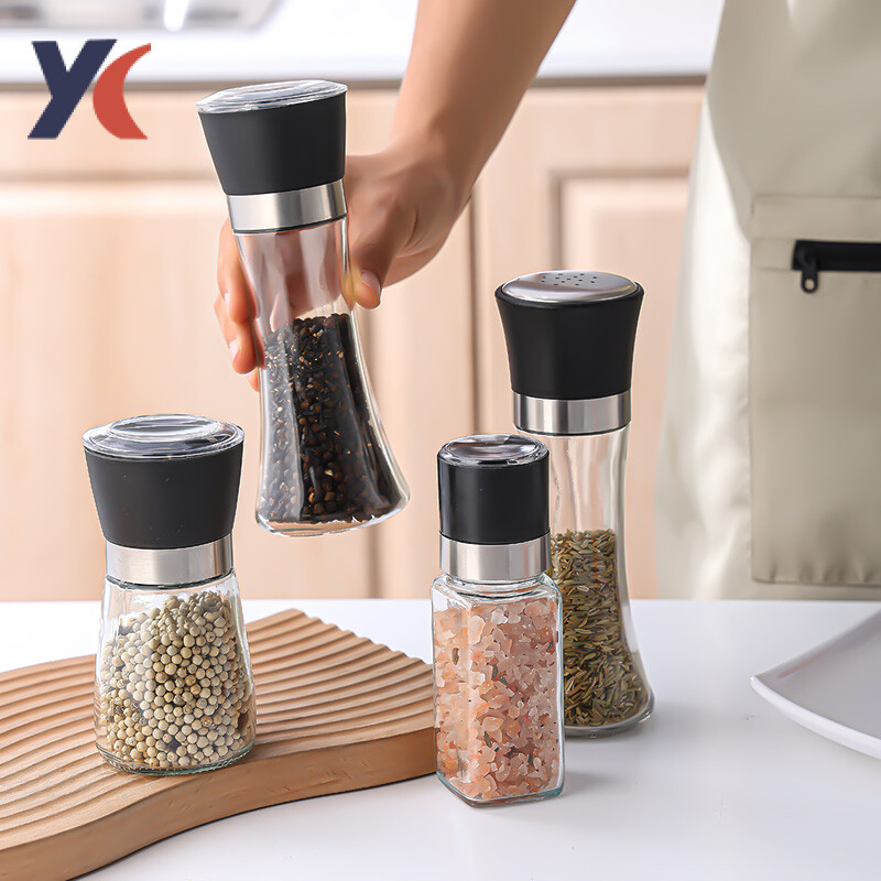 304 Stainless Steel Grinder, Low Profile (170ml)