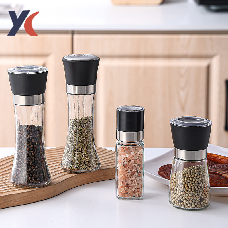 304 Stainless Steel Grinder, Low Profile (170ml)