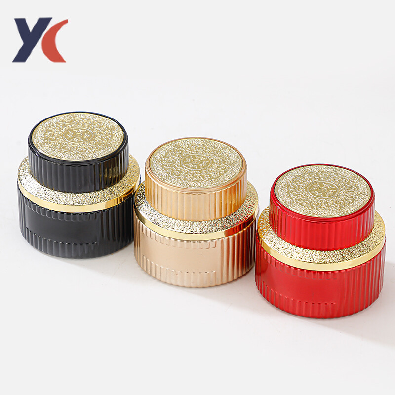 Luxury custom glass jars