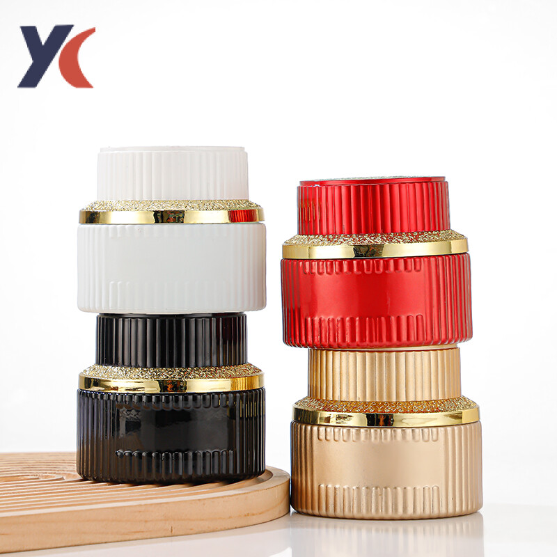 Luxury custom glass jars