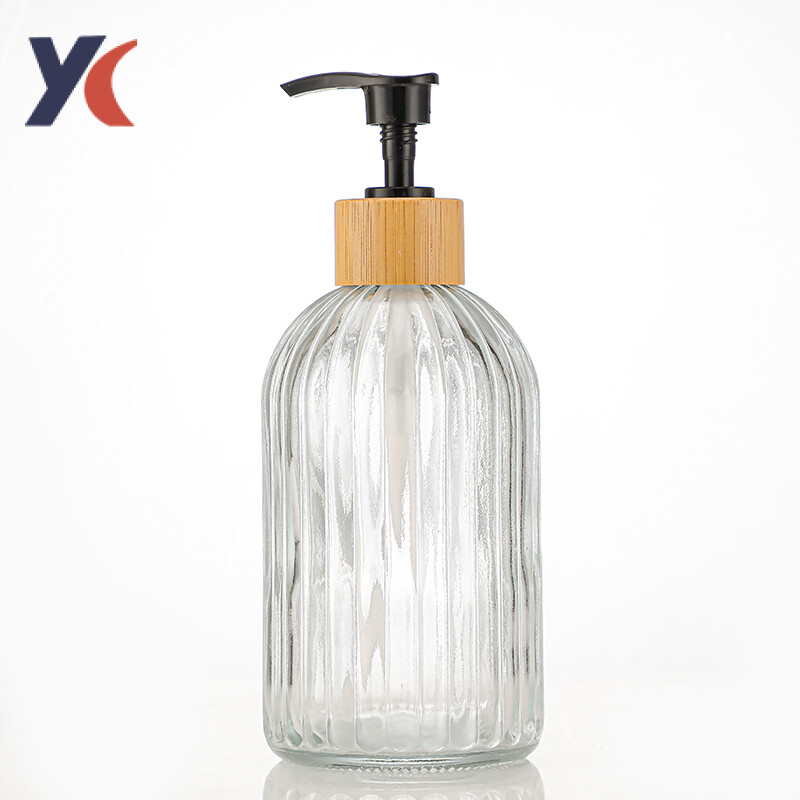 Round shoulder light bottle