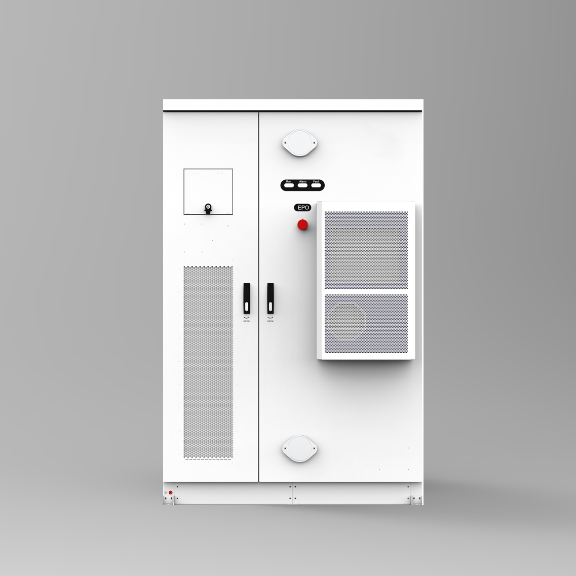 Processing of outdoor energy storage cabinets for all-in-one machines