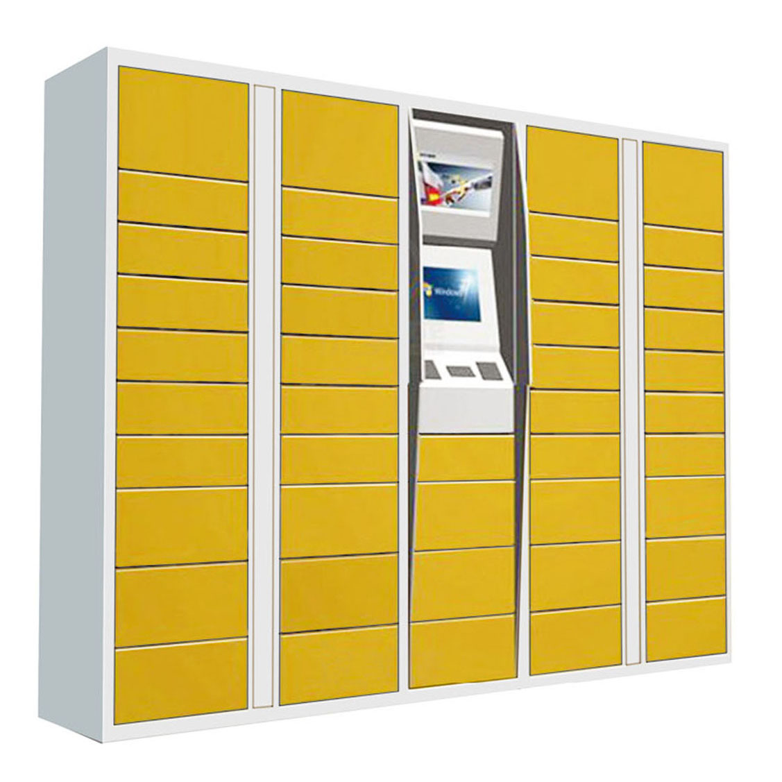 Intelligent express cabinet processing customization