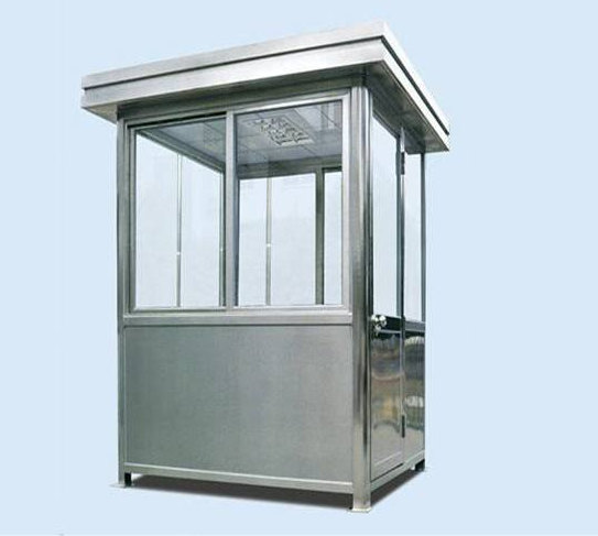 Stainless steel booth processing