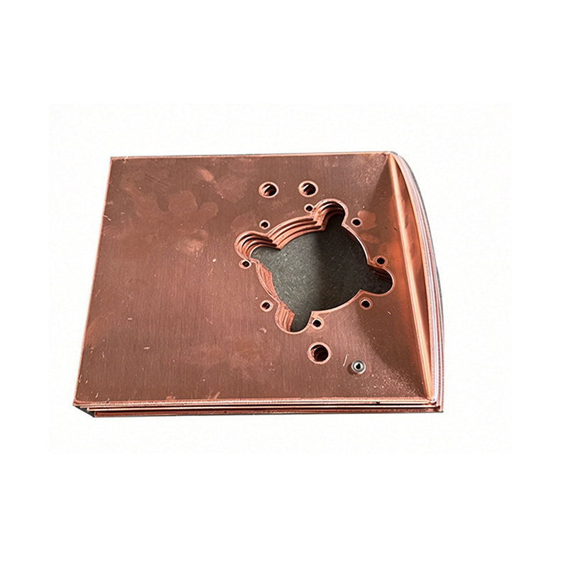 Non-Standard Copper Parts Laser Cutting Rolling Welding Service