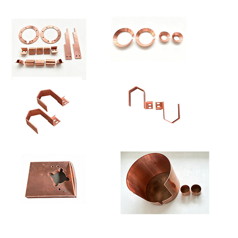 Non-Standard Copper Parts Laser Cutting Rolling Welding Service