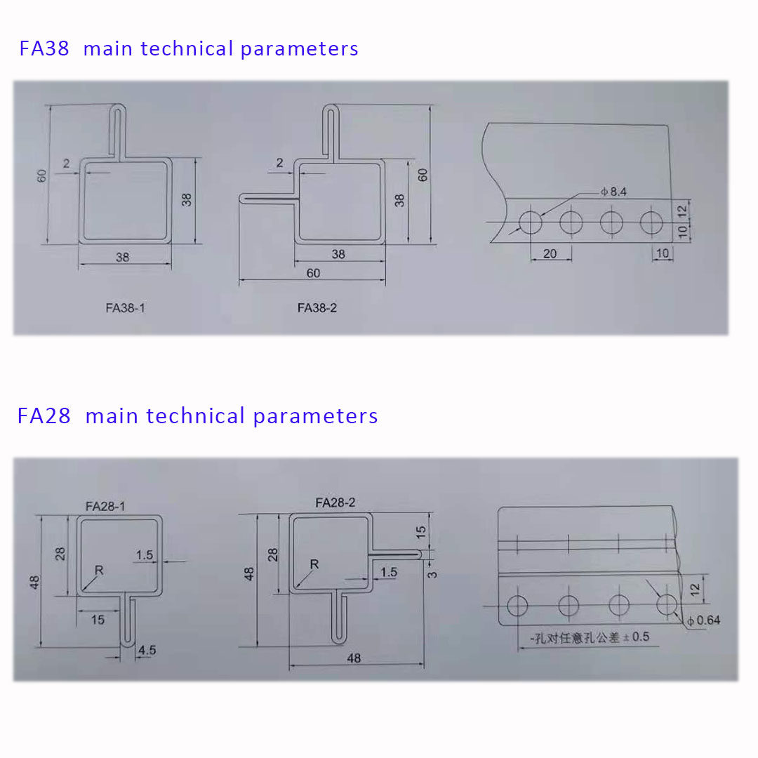 28/38 Series Electrical Enclosure Profiles
