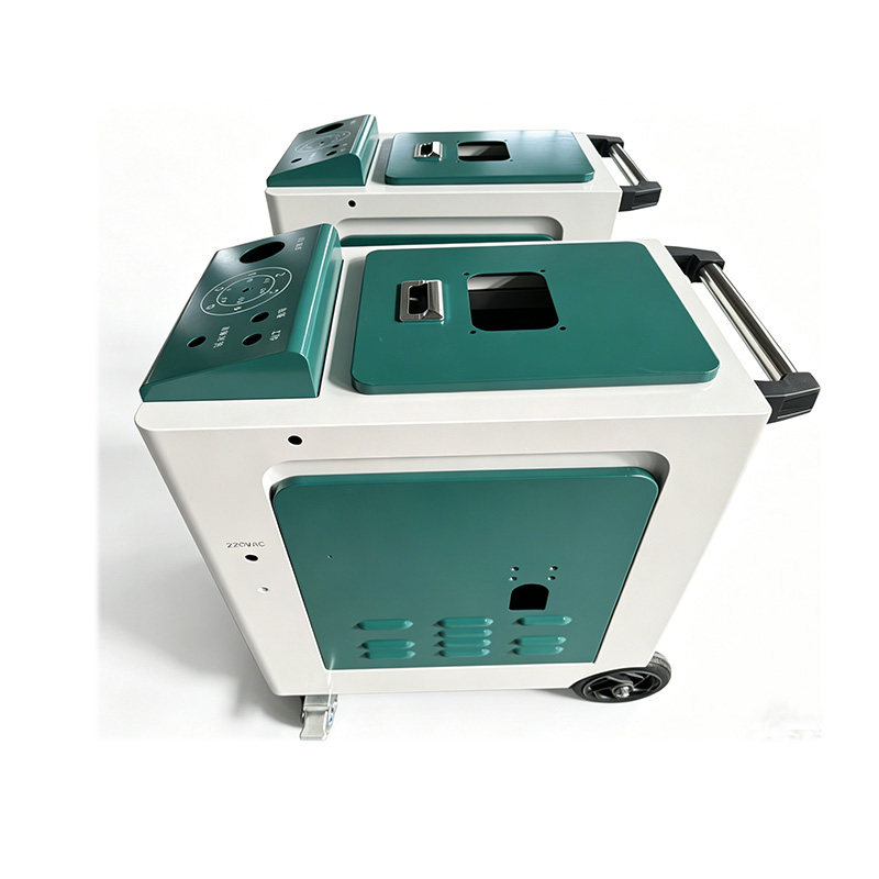 Self service single machine sheet metal processing