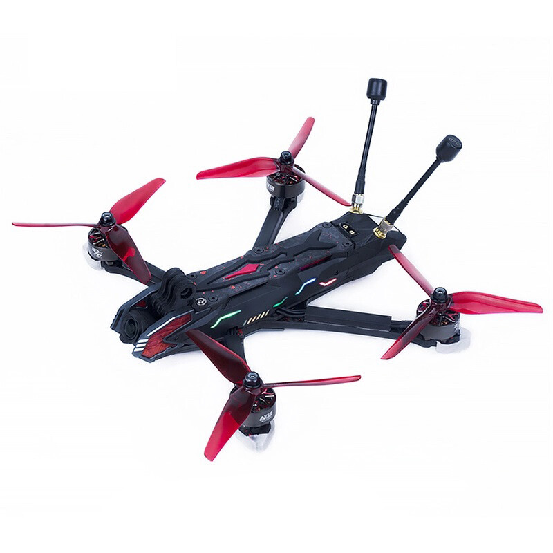 MANTA 5 PRO High-Performance DIY Drone With 34 LED 6S DJI O3 VTX, GPS DC/Square X-Shaped Frame For Cinematic/Freestyle FPV Setups