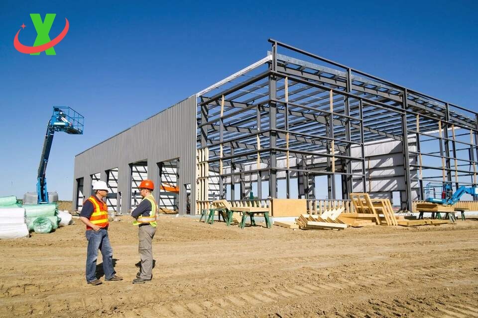 XYSS Large Span Heavy Duty Industrial Steel Structure Warehouse Prefabricated Building Kit