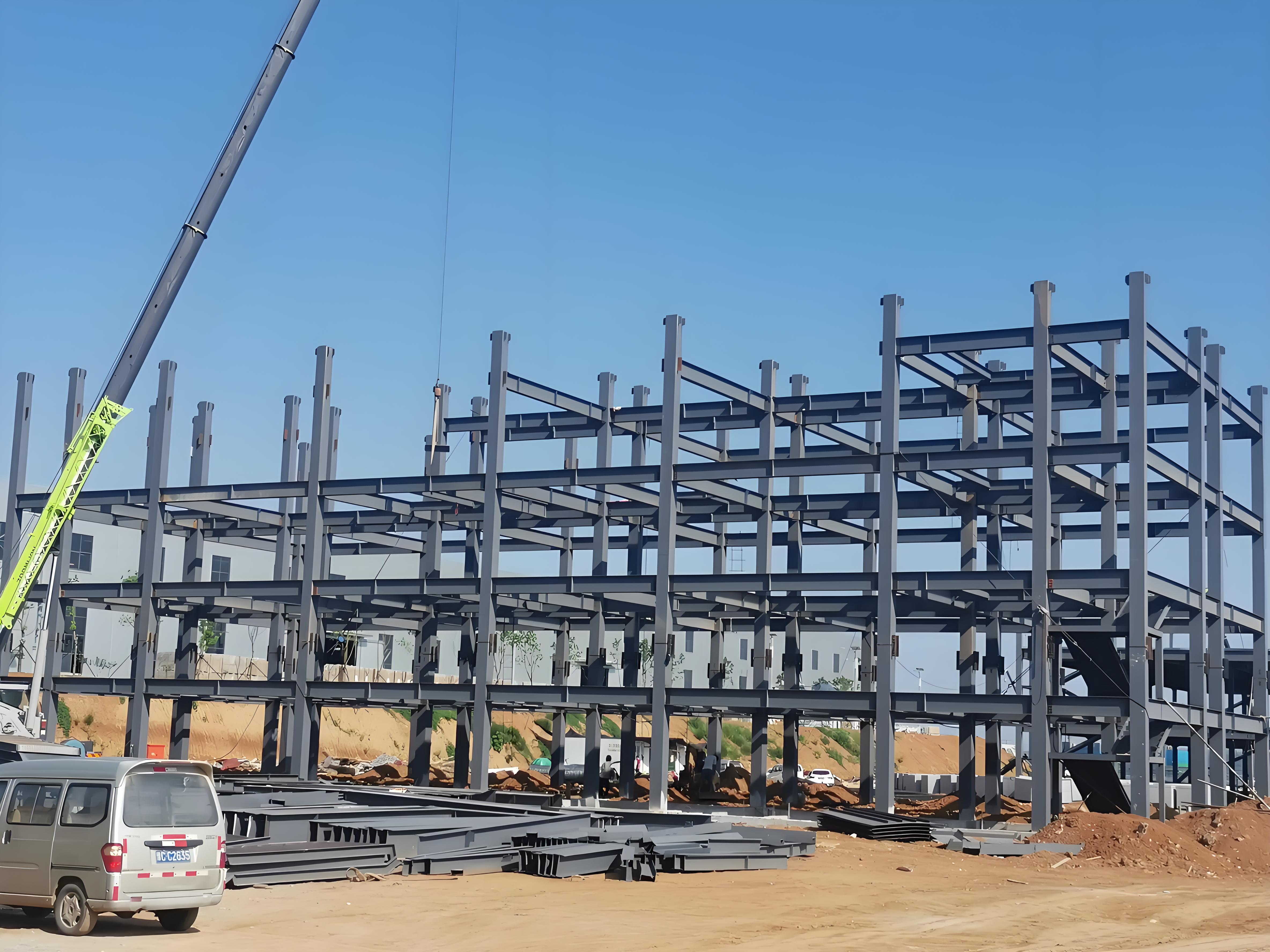 High-Rise Building Steel Structure