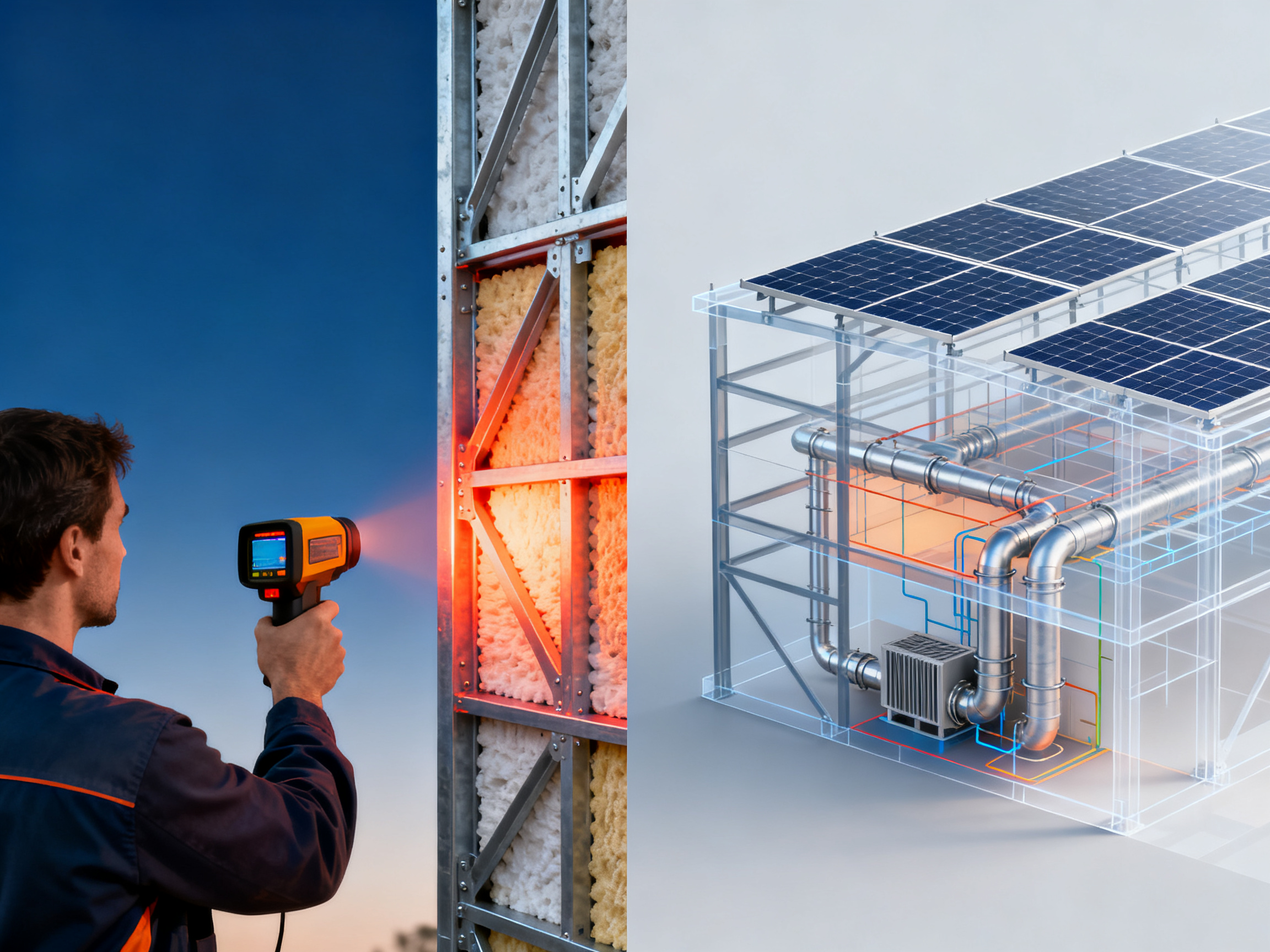 What are the energy efficiency benefits of steel structures?