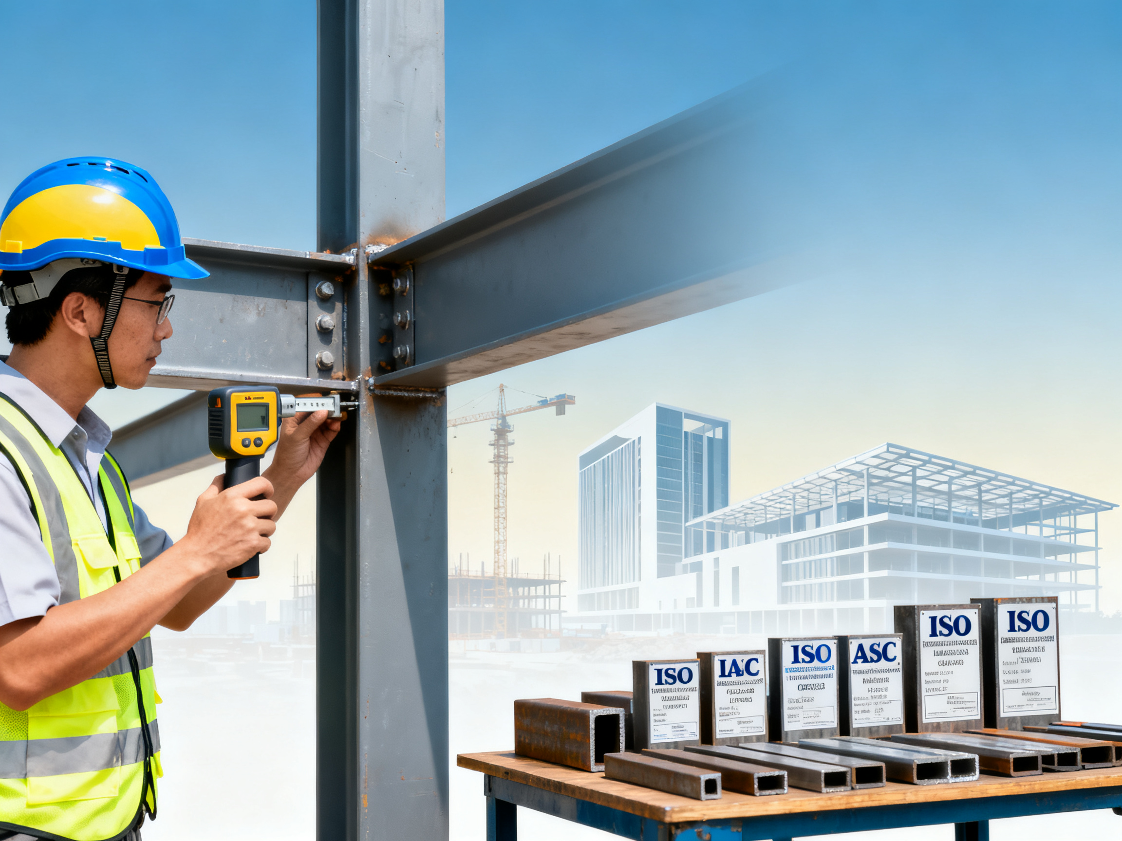 What are the international standards for steel structures?