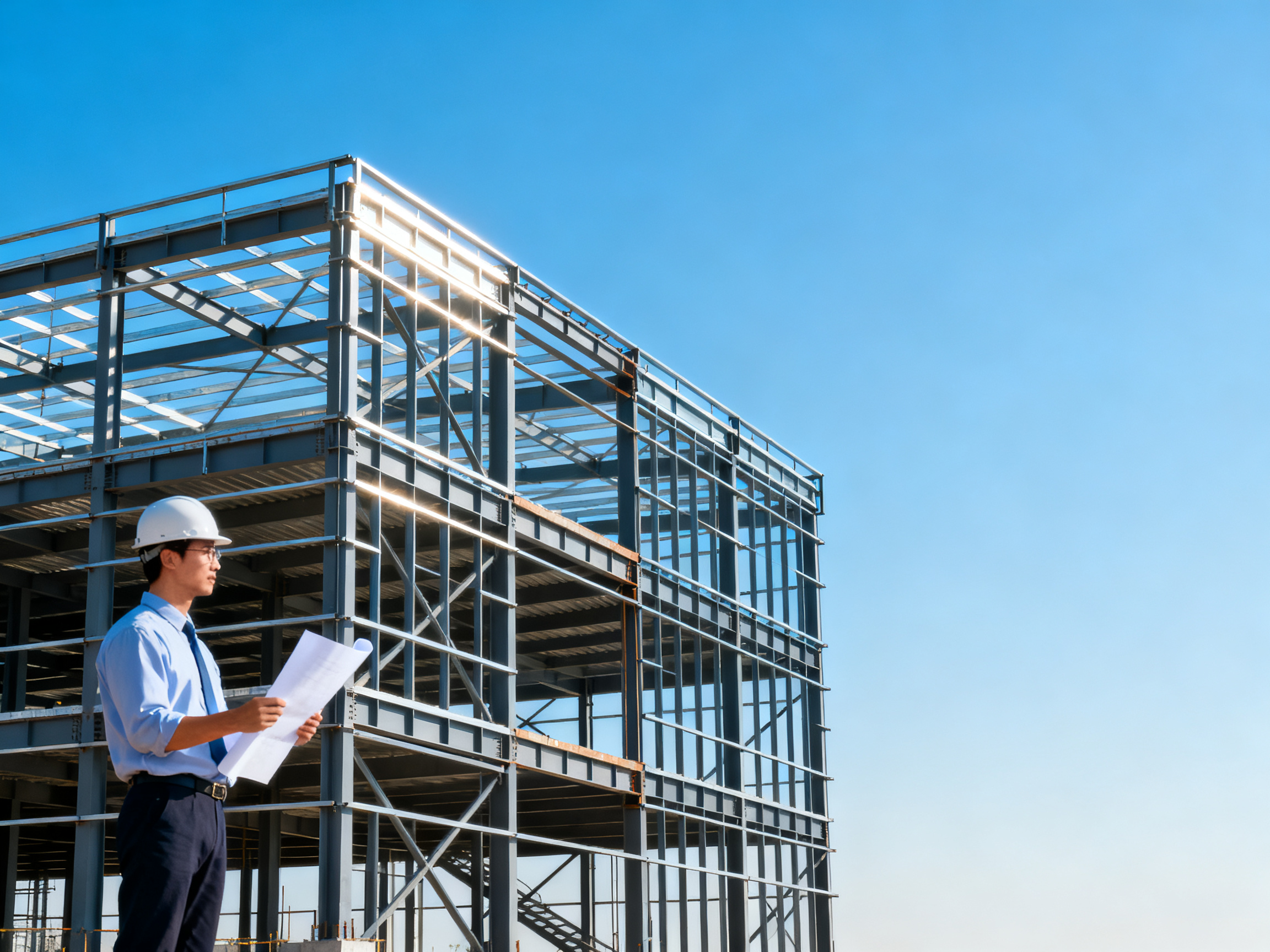 Can steel structures be expanded for commercial buildings?