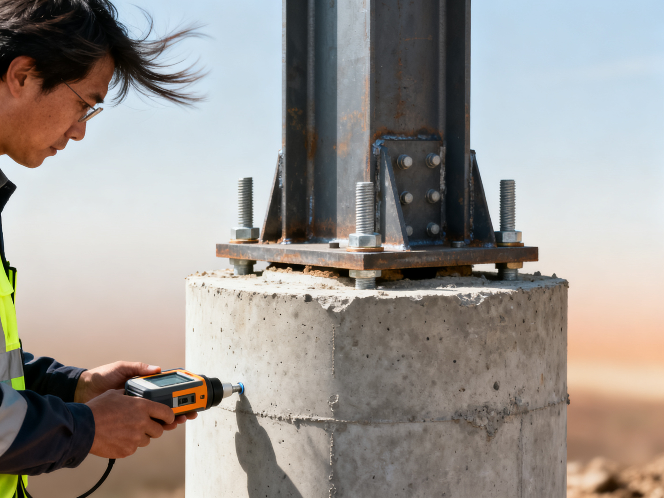 What is the best foundation for a steel warehouse in high-wind areas?