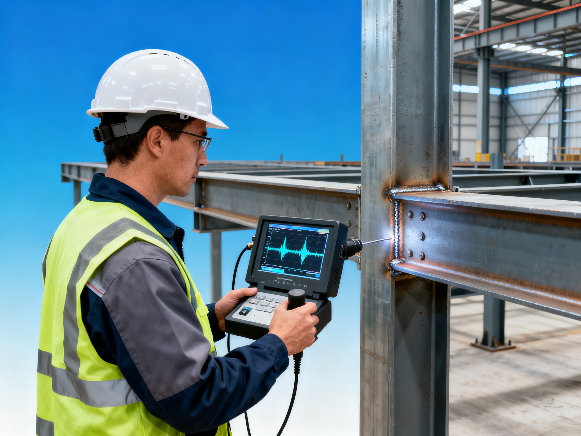 What are the key quality control measures for steel warehouse construction?