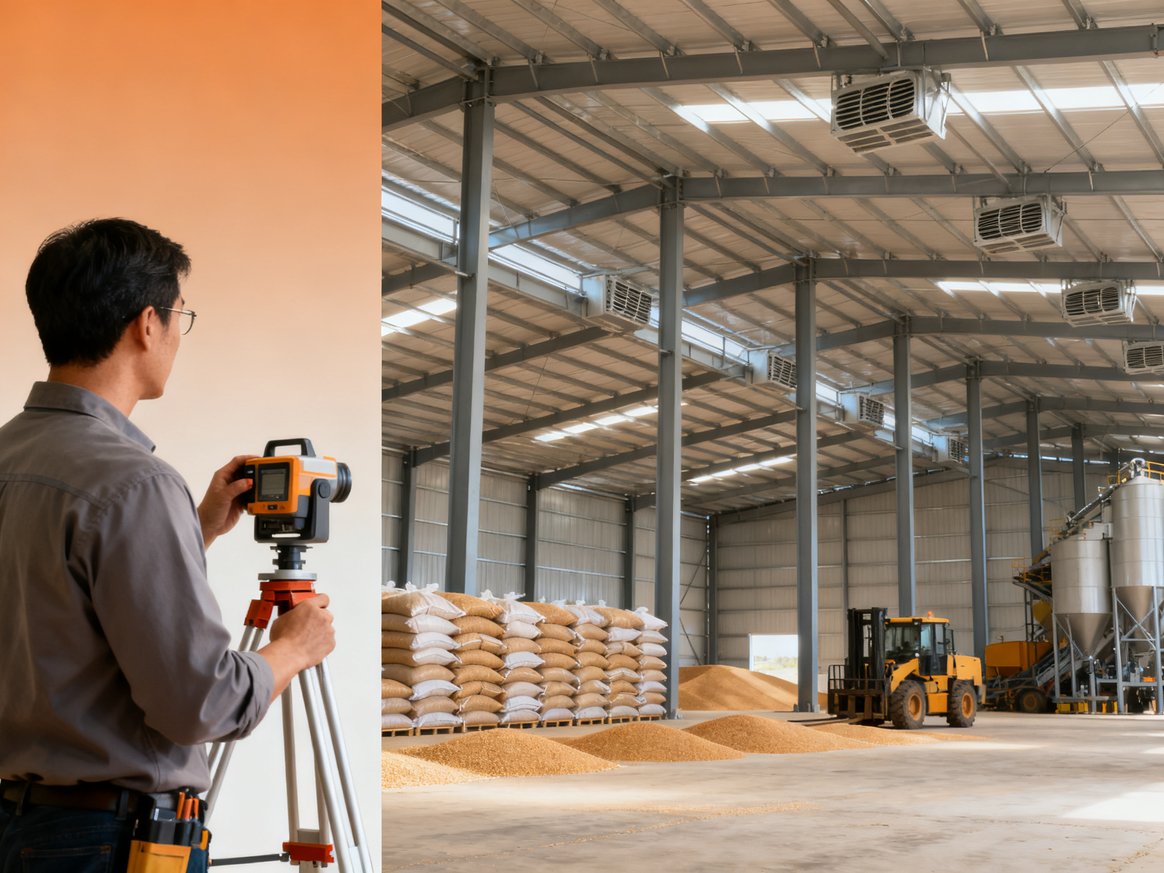 Choosing the right steel warehouse size for agricultural storage needs