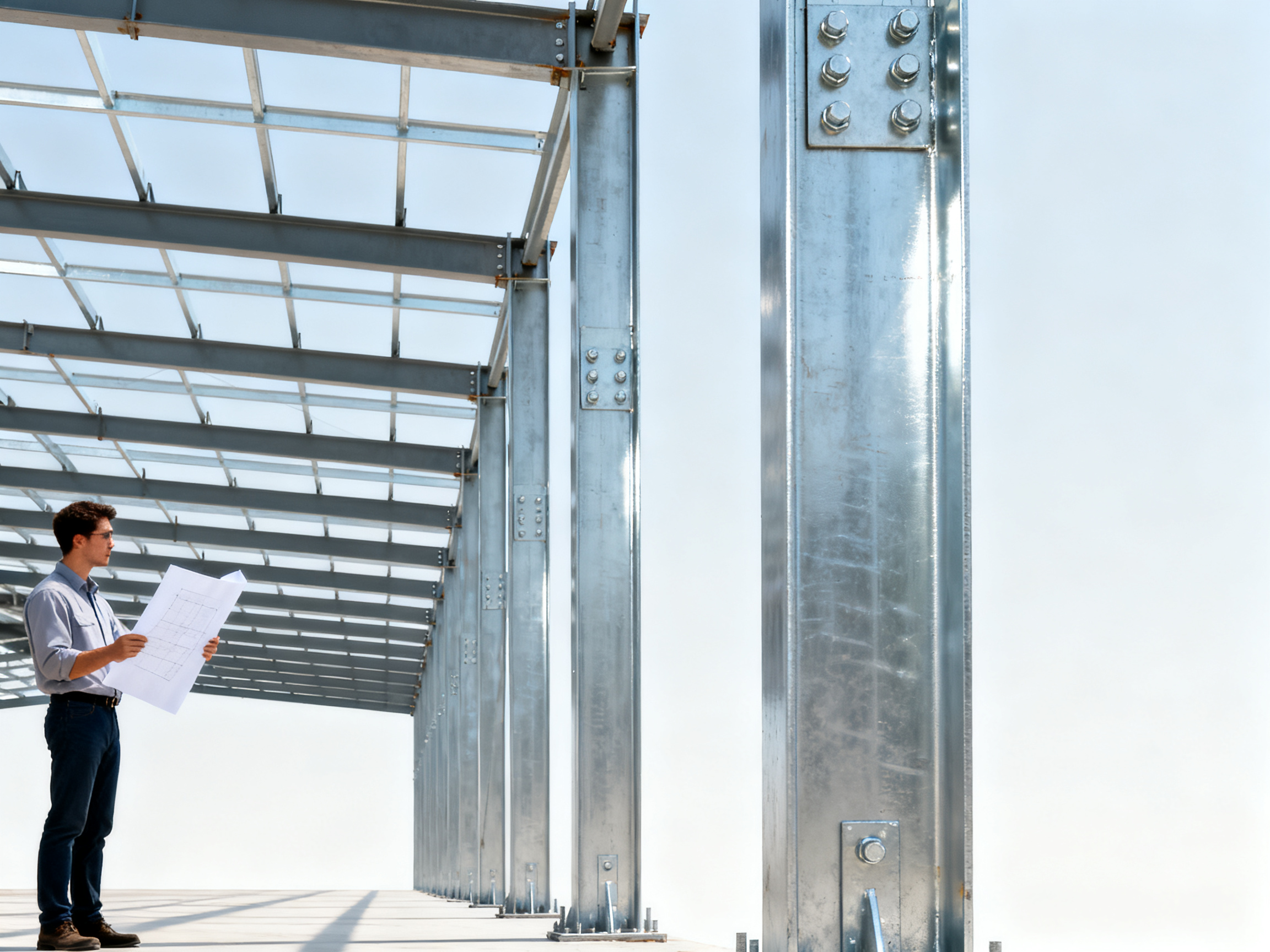 Essential materials list for steel warehouse construction