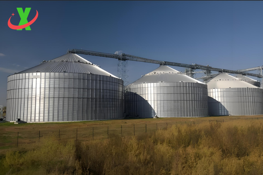 Flat Bottom Grain Silo