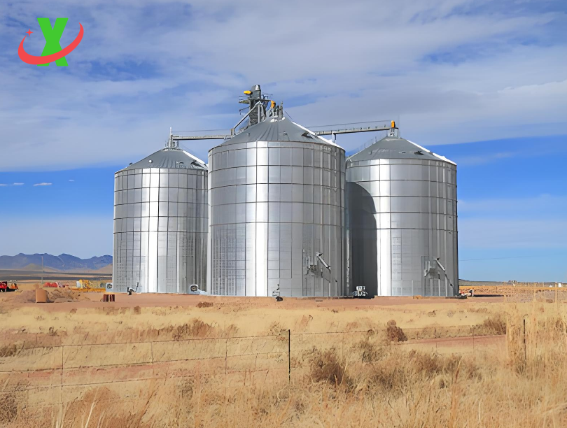 Flat Bottom Grain Silo