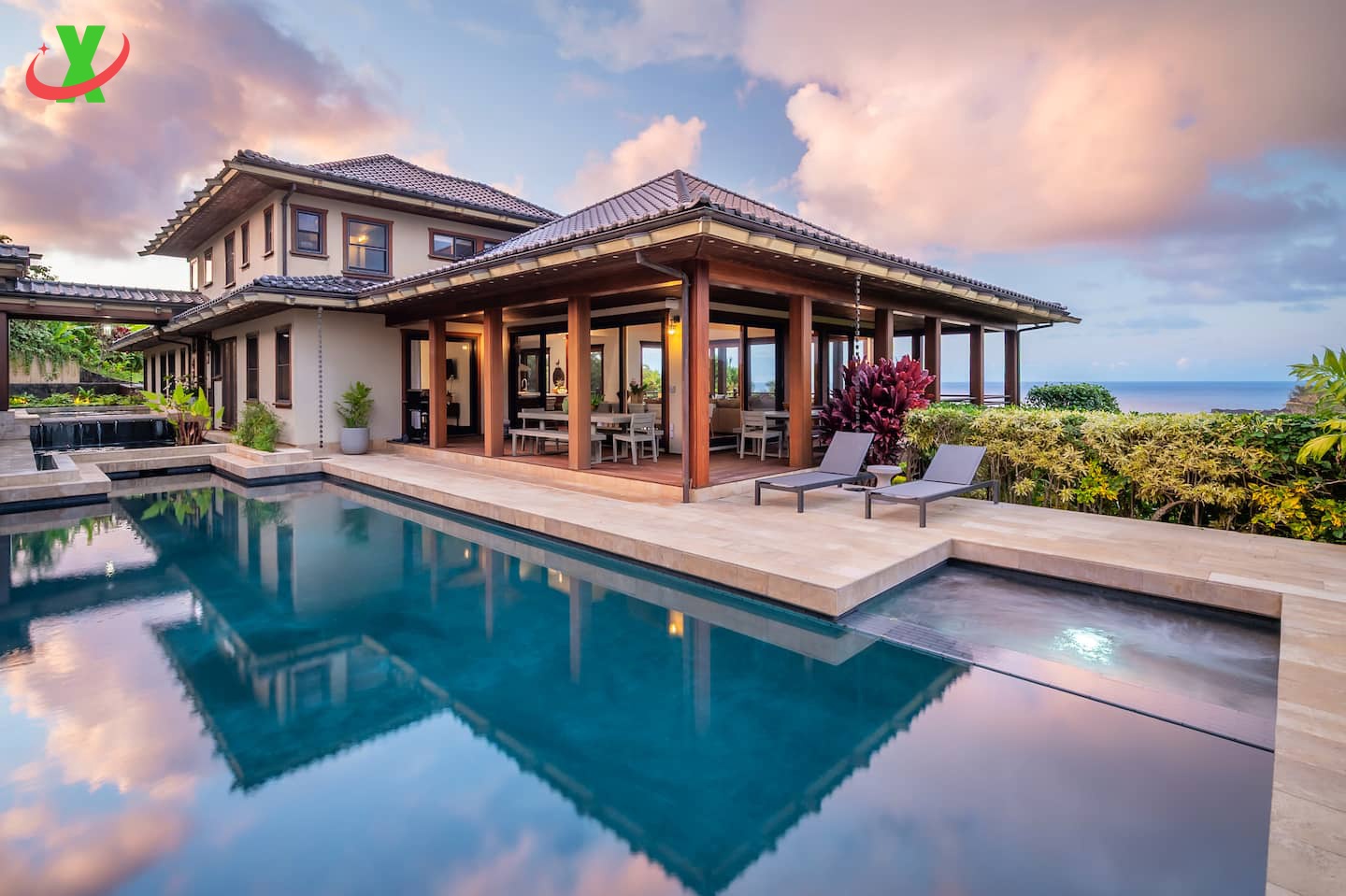 Light Steel Resort Villa