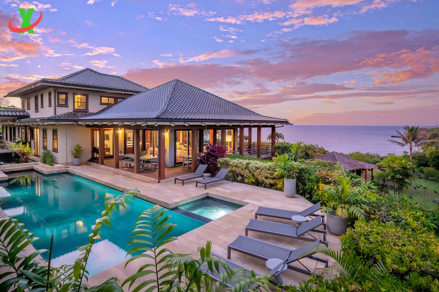 Light Steel Resort Villa